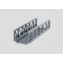 Märklin 074620 puente de celosía para trenes en miniatura H0 (1:87), gris, de una vía, 360 mm