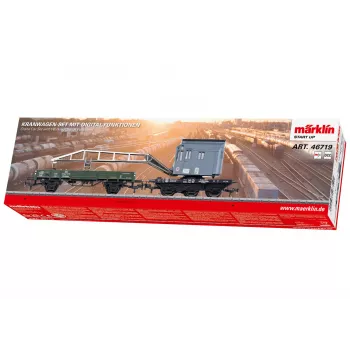 Märklin 46719 H0 Grúa Ferroviaria Digital DB