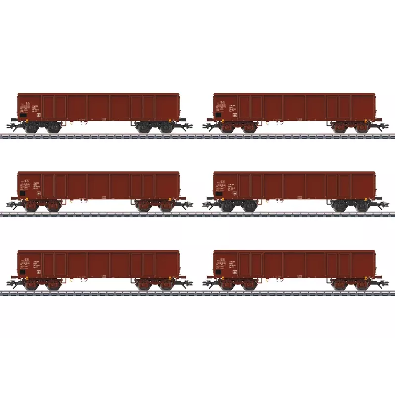 Märklin 046919 H0 AC Vagón de Mercancías Cubierto Gms 30 Deutsche Bundesbahn Época III