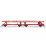 Märklin 47180 H0 Vagón Portaautomóviles Doble Laaeks 553.1 DB AG