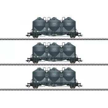 Märklin 48264 H0 Set de 3 Piezas Vagones Tolva Kds 67 de la DB