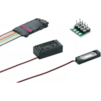Märklin 60987 Decodificador de sonido para locomotora eléctrica mSD/3 con mazo de cables