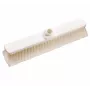 Haug Bürsten 88820 Cabezal de escoba, plástico blanco, 40 cm de ancho, conexión roscada