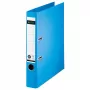 LEITZ Archivador de anillas 180° A4 50 mm azul claro cartón (1008-00-30)
