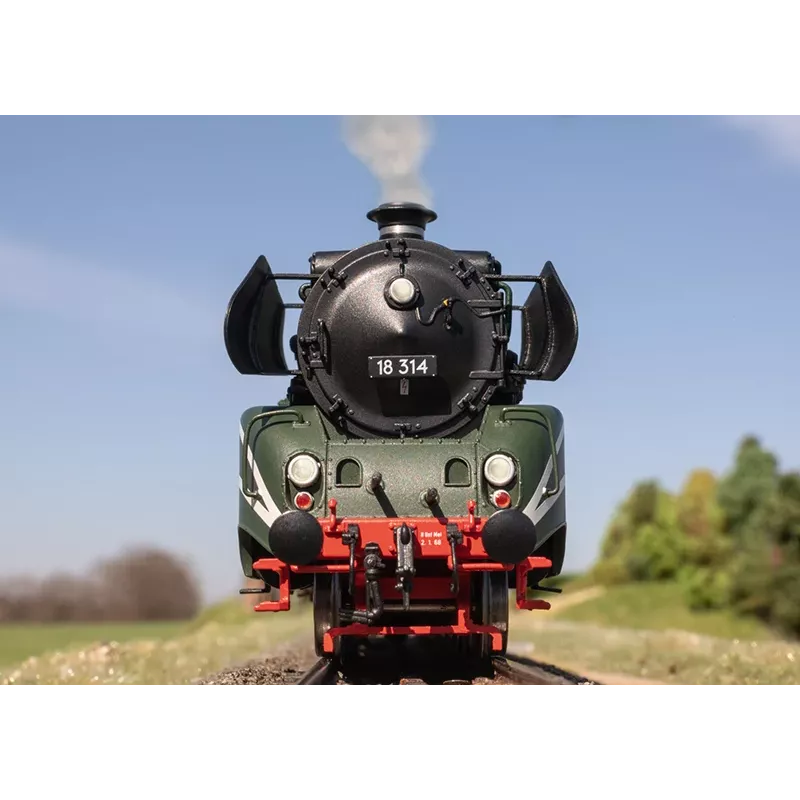 Märklin 39029 Locomotora de vapor H0 BR 18 314 de combustión de aceite de la DR