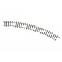 Märklin 8531 vía Z curva R1 radio 145 mm 15°