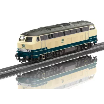 Märklin 39215 Locomotora diésel H0 serie 218 DB azul océano mfx+ sonido y LED