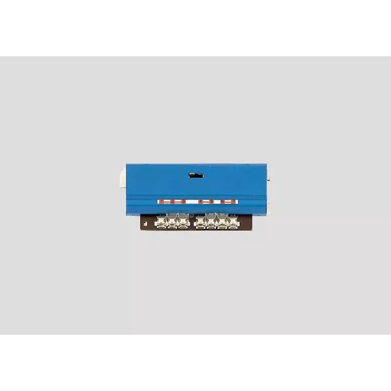 Märklin Interruptor universal - Decodificador digital DCC para accesorios de modelismo ferroviario - 4 salidas - azul (8945)