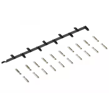 Märklin Escala Z Set de lengüetas separadoras y de unión de vías (10 separadoras, 20 de unión) 08954