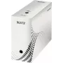 LEITZ easyboxx Caja de archivo blanca 150 mm de ancho interior, pack de 25, cartón ondulado reciclado