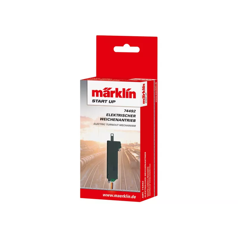 Märklin 74492 accionamiento eléctrico de desvío para desvíos C-Gleis 074492