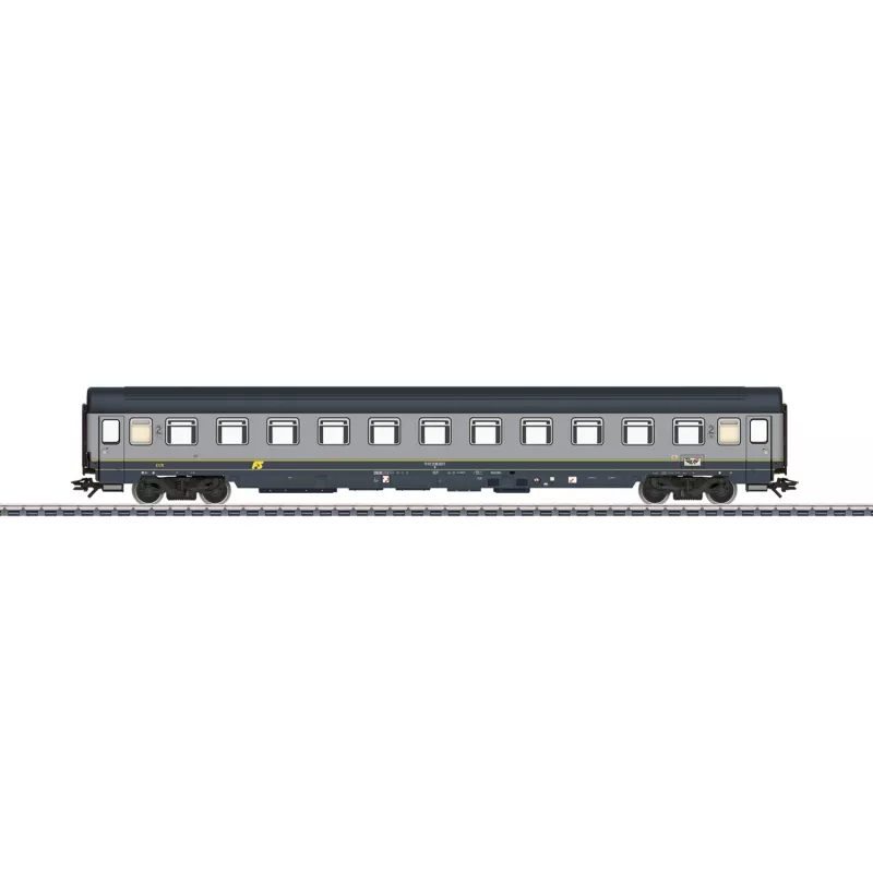 Märklin 42924 H0 coche de viajeros Bz de las FS, 2.ª clase, época IV