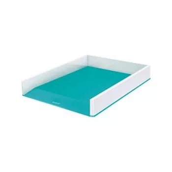 LEITZ WOW Duo Colour bandeja portadocumentos A4 azul hielo/blanco 5361-10-51