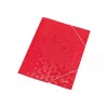 LEITZ WOW carpeta de documentos con gomas A4, cartón plastificado con PP, rojo, gomas en las esquinas, 3 solapas interiores, capacidad 150 hojas 3982-00-26