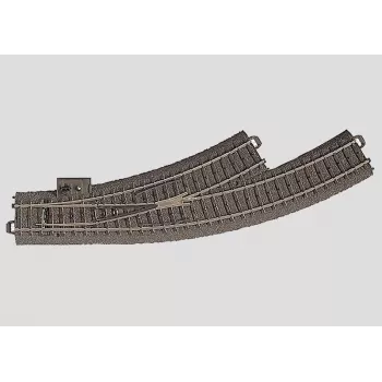 Märklin 24671 vía curva H0 C-Gleis R6 30°
