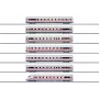 Märklin 042930 set de coches H0 tren de alta velocidad ICE con 7 coches, DB AG, escala 1:87