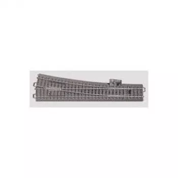 Märklin vía C-Gleis H0 (con balasto) 24712 desvío, esbelto, derecha 236,1 mm (24712)