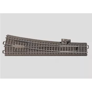 Märklin vía C-Gleis H0 (con balasto) 24712 desvío, esbelto, derecha 236,1 mm (24712)