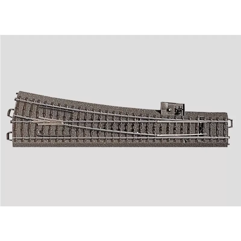 Märklin vía C-Gleis H0 (con balasto) 24712 desvío, esbelto, derecha 236,1 mm (24712)