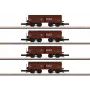 Märklin 082710 vía Z set de vagones tolva Deutsche Bundesbahn época IV
