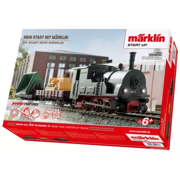 Märklin 29133 set de iniciación de tren de mercancías escala HO con funcionamiento a pilas y mando a distancia por infrarrojos
