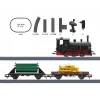 Märklin 29133 set de iniciación de tren de mercancías escala HO con funcionamiento a pilas y mando a distancia por infrarrojos