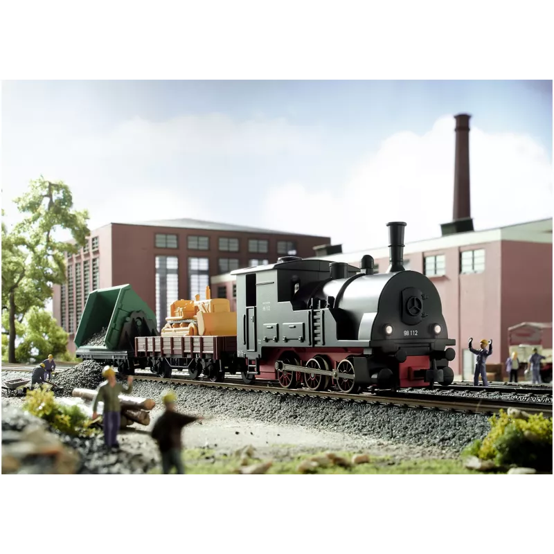 Märklin 29133 set de iniciación de tren de mercancías escala HO con funcionamiento a pilas y mando a distancia por infrarrojos