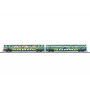 Märklin 87306 set de coches de dos pisos Z Touristik 1 de DB AG - 2 coches intermedios de dos pisos