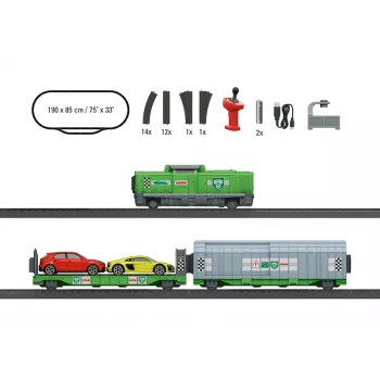 Märklin World 29347 H0 set de iniciación Transporte de automóviles