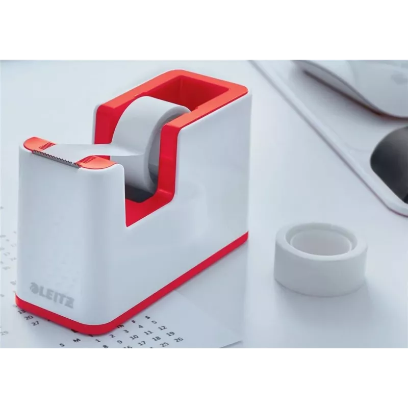 Leitz WOW Bandeja de documentos de poliestireno rojo/blanco 53641026