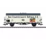 Märklin 046805 H0 AC Vagón de estacas Rlmms 580 Deutsche Bundesbahn época IV vagón plano con estacas