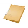 LEITZ Archivador de documentos con mecanismo de ranura, DIN A4, cartón manila, chamois, 250 g/m², capacidad 170 hojas, mecanismo 80 mm, pack de 50 (3746-00-11)