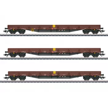 Märklin 047162 Vagón de mercancías cubierto Gms 30 AC H0 época V marrón