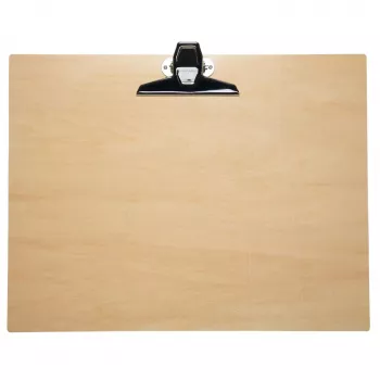 Tabla con pinza MAUL MAULtilia DIN A3 horizontal marrón tablero de fibra dura 2394870