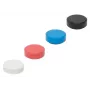 Imanes redondos MAULpro Recycling, 29 mm x 11 mm, surtido de 20 piezas (blanco, rojo, azul, negro) 6177399