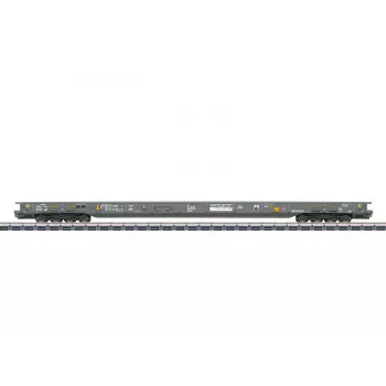 Märklin 047408 H0 Vagón de bordes bajos con carga de tractor (AC)