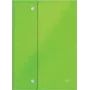 Carpeta con cierre de botón a presión LEITZ 4469, varios colores, DIN A4, polipropileno 4469-00-99