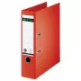 LEITZ archivador de palanca 180° A4 80 mm rojo claro cartón 1007-00-20