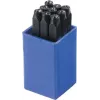Brüder Mannesmann set de 9 sellos de números 10 mm (245-10)