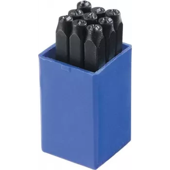 Brüder Mannesmann set de 9 sellos de números 10 mm (245-10)