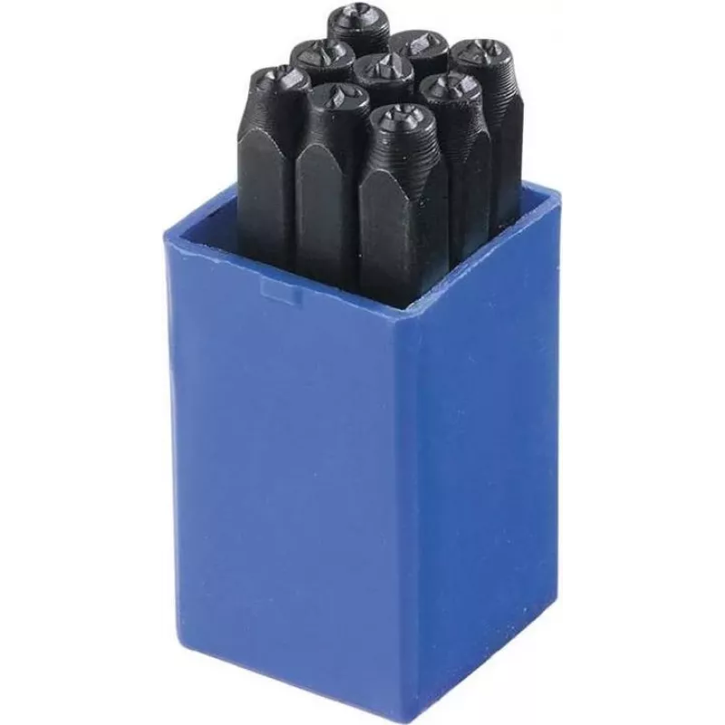 Brüder Mannesmann set de 9 sellos de números 10 mm (245-10)
