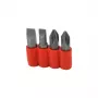 Brüder Mannesmann M179 llave de impacto manual de 1/2 pulgadas con 4 puntas en maletín metálico, rojo
