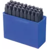 Brüder Mannesmann set de 27 sellos de letras de golpeo 6 mm (244-6)