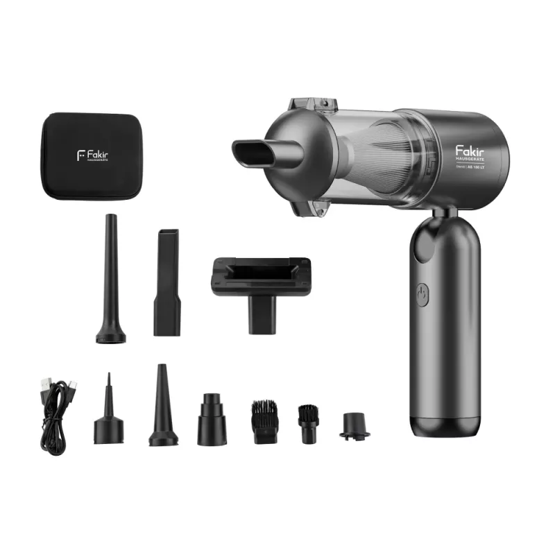 Fakir AS 150 LT aspirador de mano multifuncional inalámbrico antracita/negro 120W 11,1V 3 niveles 2994003
