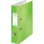 Leitz 180° WOW archivador A4 con mecanismo de palanca, anilla redonda, cartón, verde, 600 hojas, 80 g/m² (10050054)