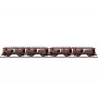Märklin 086234 Z Set de vagones portacoches Laae 540 de la DB