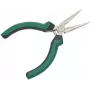 BRÜDER MANNESMANN GREEN LINE Alicates de puntas, 125 mm, rectos, acero para herramientas, mango verde/negro M 1070-4