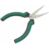 BRÜDER MANNESMANN GREEN LINE Alicates de puntas, 125 mm, rectos, acero para herramientas, mango verde/negro M 1070-4