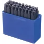 Brüder Mannesmann Set de 27 sellos de letras 3 mm (243-B-3MM)