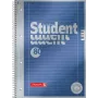 BRUNNEN Premium Student Bloc universitario A4 rayado con márgenes, pack de 5 1067127